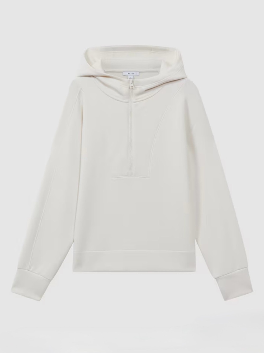 Reiss Jemma Half-Zip Knit Pullover Hoodie Brand New Women’s Size Medium